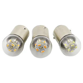 G18 R5w Lumini Led 6V 12v 24V 48V becuri Echipamente Indicator SMD 3014 12 Led-uri de Semnal, Lampa Spate Bec, Lampa