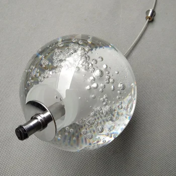G4 dulii+tub de metal+spălat+FEP împletitură cablu+placa de tavan pentru Bule de Aer Pandantiv Lampă de utilizare cristal accesorii de iluminat