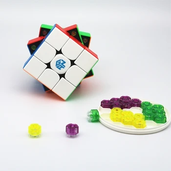 GAN cub GAN 356 M de Puzzle magnetic magic cube 3x3x3 Magneți viteza cub de jucării Gan 356 profissional Jucarii Educative joc cube
