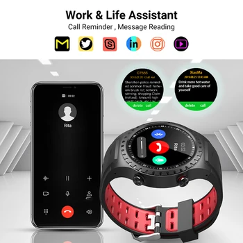 GandlEy M1 GPS Ceas Inteligent Bărbați Femei 2020 New Sosire Bluetooth Sport Monitor de Ritm Cardiac Smartwatch Ceas Inteligent pentru Telefon