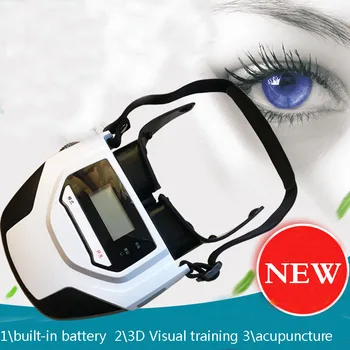 Generația a 2-a Construit-în Baterie Vizuale 3D de Formare Acupunctura cu Laser Ochi Masaj de Relaxare ochi trainning dispozitiv