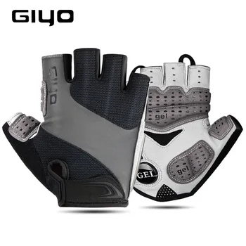 GIYO Biciclete Mănuși Deget și Jumătate de Sport în aer liber Mănuși Pentru Bărbați, Femei Gel Pad Respirabil MTB Sosea de Echitatie Bicicleta Mănuși DH