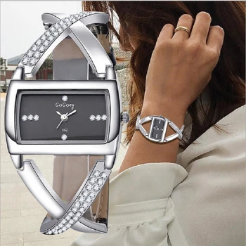 Gogoey Femei Ceas de Lux Diamant Doamnelor Ceas Ceasuri de Moda Pentru Femei Reloj Mujer Montre Femme 2019 Bayan Kol Saati
