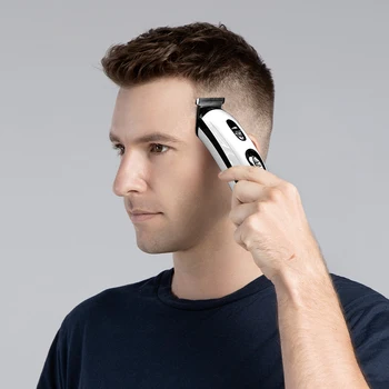 GOODMAN Electrice de Tuns pentru Barbati Profesional de Tuns USB Reîncărcabilă Tăietor de Păr pentru Bărbați Adulți de Ras