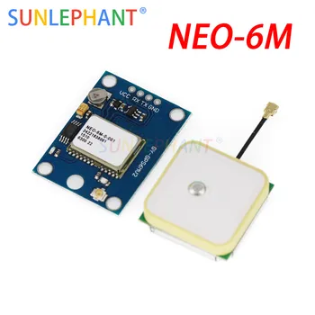 GY-NEO6MV2 NEO-6M NEO-7N NEO-M8N Modul GPS cu Zbor de Control EEPROM MWC APM2.5 Mică Mare Antena