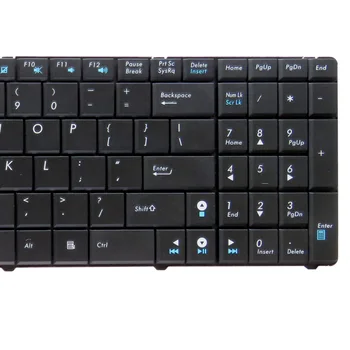 GZEELE NOU de engleză NE-Tastatura laptop pentru ASUS P50 P50IJ P50IJ-A1B P50IJ-X1 P50IJ-X2 P50IJ-X3 NSK-UGQ01 04GNVK5KUS10-3 negru