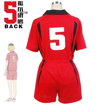 Haikyuu!! Nekoma Liceu #5 1 Kenma Kozume Kuroo Tetsuro Cosplay Costum Haikiyu Volei Tricoul Echipei Sport Uniformă