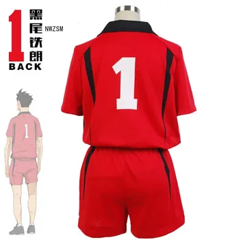 Haikyuu!! Nekoma Liceu #5 1 Kenma Kozume Kuroo Tetsuro Cosplay Costum Haikiyu Volei Tricoul Echipei Sport Uniformă
