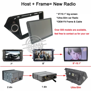 HANGXIAN 2 din Radio Auto Fascia cadru pentru KIA K3 2013-2016 masina DVD player cu gps de navigare Panoul de Bord Kit de Instalare Cadru