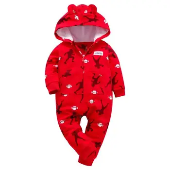 Hanorac cu Animale Stil Nou-născut Copilul Romper Cald Polar Fleece cu Picioare Pijama Baby boy fata de Îmbrăcăminte salopeta Sleepwear 0-24M