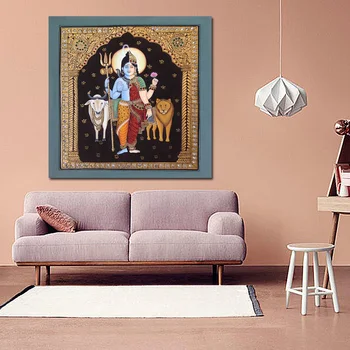 HD Printuri Postere de Perete Moderne opere de Artă Modular Imagine Home Decor Abstract India Buddha Zei Hinduse Shiva Pictura Portret