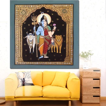 HD Printuri Postere de Perete Moderne opere de Artă Modular Imagine Home Decor Abstract India Buddha Zei Hinduse Shiva Pictura Portret