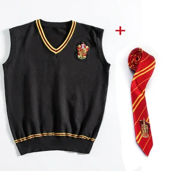 Hermione Pulover Cosplay Costum cu Cravată, Vestă Toamna Adult Copii de zi cu Zi Toate-meci Harris Rol-joaca Haine D2103AD