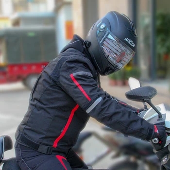 HEROBIKER Bărbați Motocicleta Jacheta Impermeabil Chaqueta Moto de Iarna Motocicleta Costum Moto Cu Protectie Detasabila Linner
