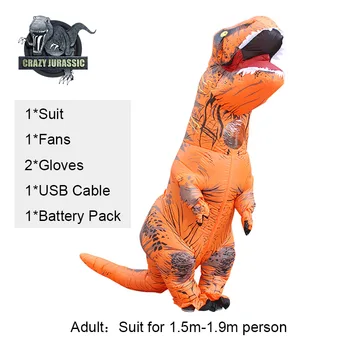 Hot Adult Copii Gonflabile Costum de Dinozaur Dragon costume cosplay T REX costum de haine costume de halloween pentru femei barbati petrecere