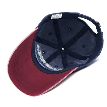 Hot Spălate Șapcă de Baseball Bumbac Snapback Capace Retro Scrisoare Os Pălării Pentru Bărbați, Femei Gorras Hombre Tata palarie Casual Casquette