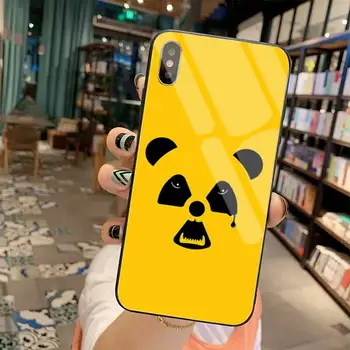 HUAGETOP radioactive din Cauciuc Moale de Telefon Capacul din Sticla Temperata Pentru iPhone 11 XR Pro XS MAX 8 X 7 6S 6 Plus SE 2020 caz