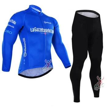 Iarna thermal fleece ciclism Pro girode italia ciclism jersey ropa ciclismo hombre Biciclete maillot 12D pad gel de ciclism de îmbrăcăminte