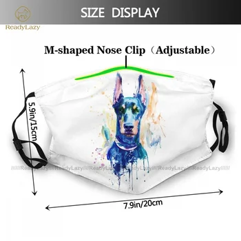 Ieftine Protector Cap De Câine Masca De Fata De Lux Poliester Adulți Gura Masca Faciala Cu Filtru