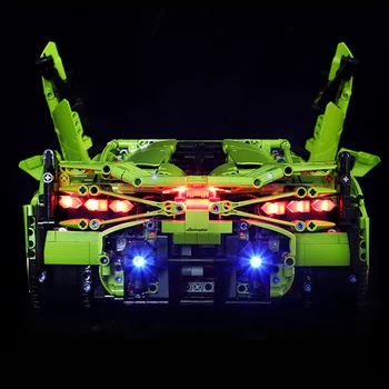 Iluminat cu LED Kit pentru lego 42115 Lamborghini SIAN FKP37 (Doar LED-uri de Lumină, Nici un Bloc de Kit)