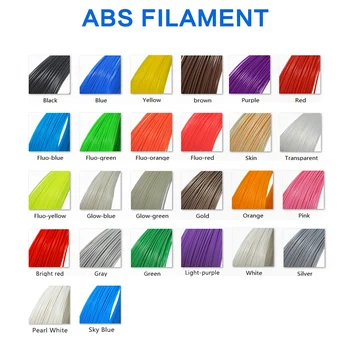 Imprimanta 3D cu Filament Refill 1,75 mm 20 de Culori Pentru Imprimantă 3d Pen Filament Rezerve de Imprimare 3d Desen cu Filament de Plastic PLA ABS