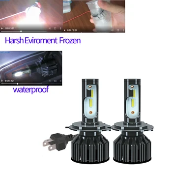 Infitary H7 LED H4 Far H1car lampa far H11 H3 H13 HB3 9005 9006 HB4 9004 9007 1800 chips-uri de Lumină 72W 10000LM 12V 6500K