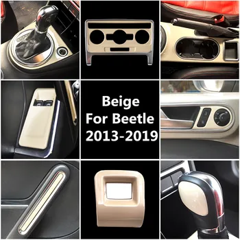 Interior bej Styling Centrul de Viteze Capacul Panoului de Control AC Turnare Tapiterie pentru Volkswagen Beetle 2013 2016 2017 2018 2019