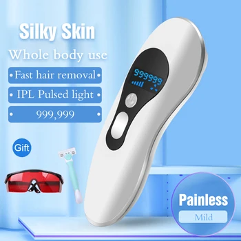 IPL Mașină de Îndepărtare a Părului cu Laser Epilator pentru femei depiladora faciale Permanente Photoepilator Corpul Picior Braț Bikini Electric Remover