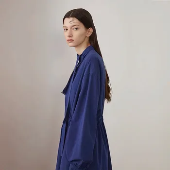IRINAY118 2019 Primavara-Vara Noua Colectie de design original supradimensionate lung trenci tip femei rochie lungă