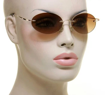 JackJad Barbati De Moda De Conducere Ultralight Titan Polarizat Ochelari De Soare Brand Design Fără Ramă Ovală Cadru Ochelari De Soare Oculos De Sol