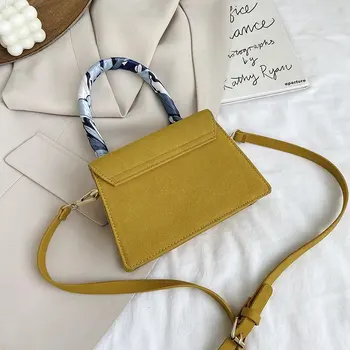 Jacquemus Culoare Solidă Scrisoare Tote Pungi Pentru Femei 2020 Designer de Lux Messenger Geantă de Umăr Mini PU Doamnelor Posete Si Genti de dama