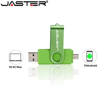 JASTER USB 2.0 OTG USB flash drive Telefon Inteligent, Tablet PC 4GB 8GB 16GB 32GB 64GB Pendrives OTG Capacitatea Reală stick Usb