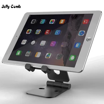 Jeleu Pieptene Reglabil Tablet Stand Pentru Ipad Air 1/2 Mini 1/2/3/4 Pro 9.7 Birou De Aluminiu Tablet Suport Stativ Pliabil Stea Telefon