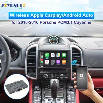 JOYEAUTO Wireless Apple Carplay, Android Auto Multimedia pentru 2010-2016 Porsche Cayenne PCM3.1 Masina Juca Stereo Cutie De Inteligent