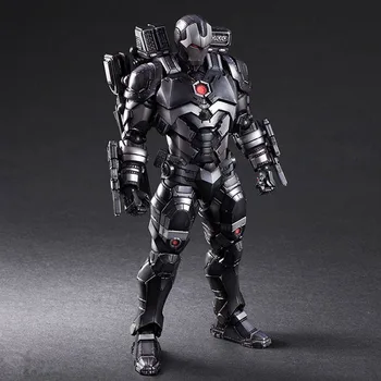 Juca Arte Marvel Avengers Ironman Mașină de Război Super-Erou Negru Iron man BJD Acțiune Figura Jucarii Model