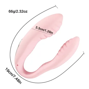 Jucării sexuale pentru Femei Vagin U shape Vibrator Cu 10 Viteze G Spot Vibrații Erotic Masturbator din Silicon Clitoris Vibratoare Masaj de sex Feminin