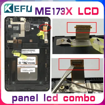 KEFU Pentru Asus MemoPad HD7 ME173 ME173X K00B LD070WX4-SM01 LCD TOUCH Screen display + Touch Digitizer Asamblare Ecran cu rama