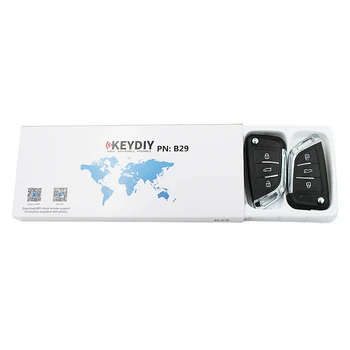 KEYDIY 2 Butoane+1 Universal Remote Control Key B-Serie B29 pentru KD MINI KD900 KD900+,URG200 KD-X2