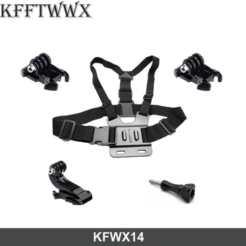 KFFTWWX Accesorii Kit pentru Gopro Hero 9 Negru 8 7 6 5 Yi 4K SJ4000 EKEN H9 AKASO DBPOWER Curea Tripod Mount pentru Go pro 9 Camera