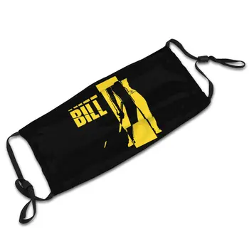 Kill Bill Gura Masca de Fata Kill Bill Masca Faciala Amuzant Moda cu 2 Filtre pentru Adulți