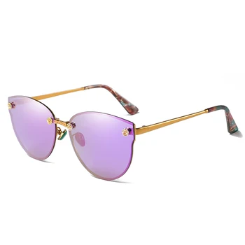 KITHDIA Moda Ochi de Pisică ochelari de Soare pentru Femei Brand Designer Retro Străpuns de sex Feminin de Ochelari de Soare oculos de sol feminino UV400 KD382