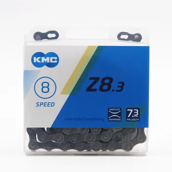 KMC Z8.3 Lanț de 8 Viteza de Biciclete de Munte Biciclete Lanț Original Z8 MTB Biciclete Rutier 116L Lanțuri