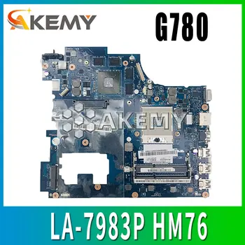 LA-7983P Pentru Lenovo Ideapad G780 Pentru Lenovo QIWG7 LA-7983P HM76 PGA989 DDR3 8 cipuri video placa de baza de Test original