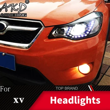 Lampă de cap Pentru Masina Subaru XV 2011-2019 Faruri crosstrek Ceață Lig Zi Lumini DRL H7 LED Bi Xenon Bec Accesorii Auto