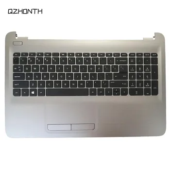 Laptop Nou Pentru HP 15-AY 15-BA 15AY 15BA zonei de Sprijin pentru mâini de Sus de Caz cu Tastatura si Touchpad-ul de Argint 855022-001