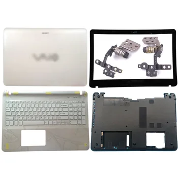 Laptop Pentru Sony Vaio SVF15 SVF152 SVF153 SVF152A23T SVF15 FIT15 Notebook Caz, LCD Back Cover/Balamale/de Sprijin/de Jos în caz Alb