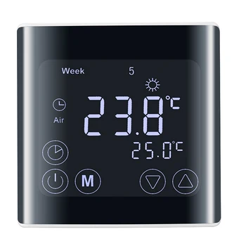 LCD Digital Termostat Touchscreen Termostat de Cameră prin Pardoseală, Perete de Încălzire