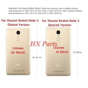 LCD Ecran pentru Xiaomi Redmi Nota 3 Nota 3 Pro 150mm/ Redmi Note 3 Pro 152mm Display LCD+Touch Screen cu Rama Bezel