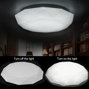 LED Lampă de Plafon Fixare în Formă de Diamant de Lumină pentru Hol Living Bucatarie Dormitor