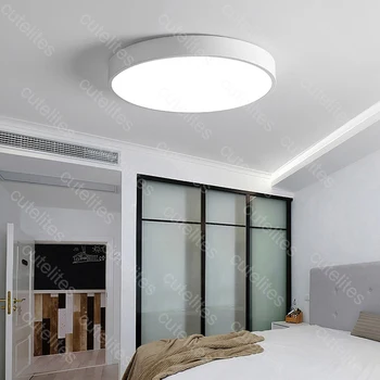 LED Lumina Plafon Lămpi Moderne Living corp de Iluminat Dormitor, Bucatarie cu Montare pe Suprafață Culoare Panou de Control de la Distanță